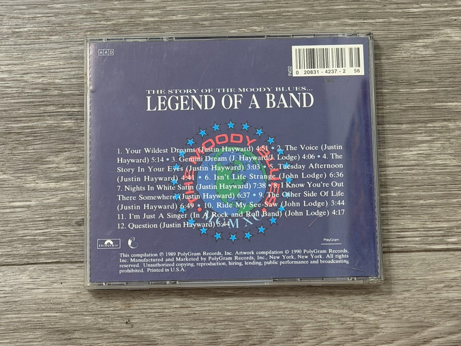 Moody Blues CD - Legend of a Band