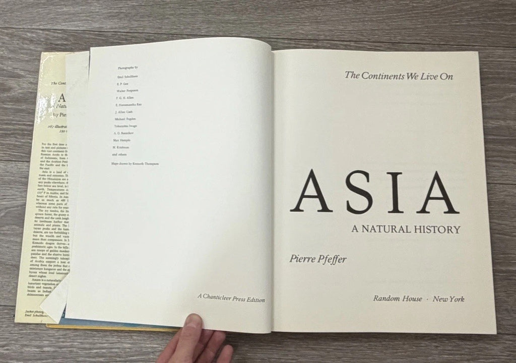 Asia: A Natural History by Pierre Pfeffer