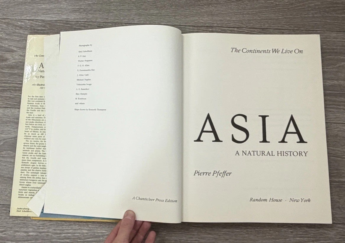 Asia: A Natural History by Pierre Pfeffer