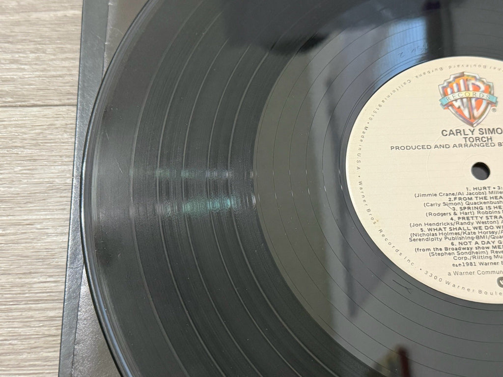 Carly Simon - Torch, Vinyl LP, First Pressing, 1981, Warner Bros., BSK3592