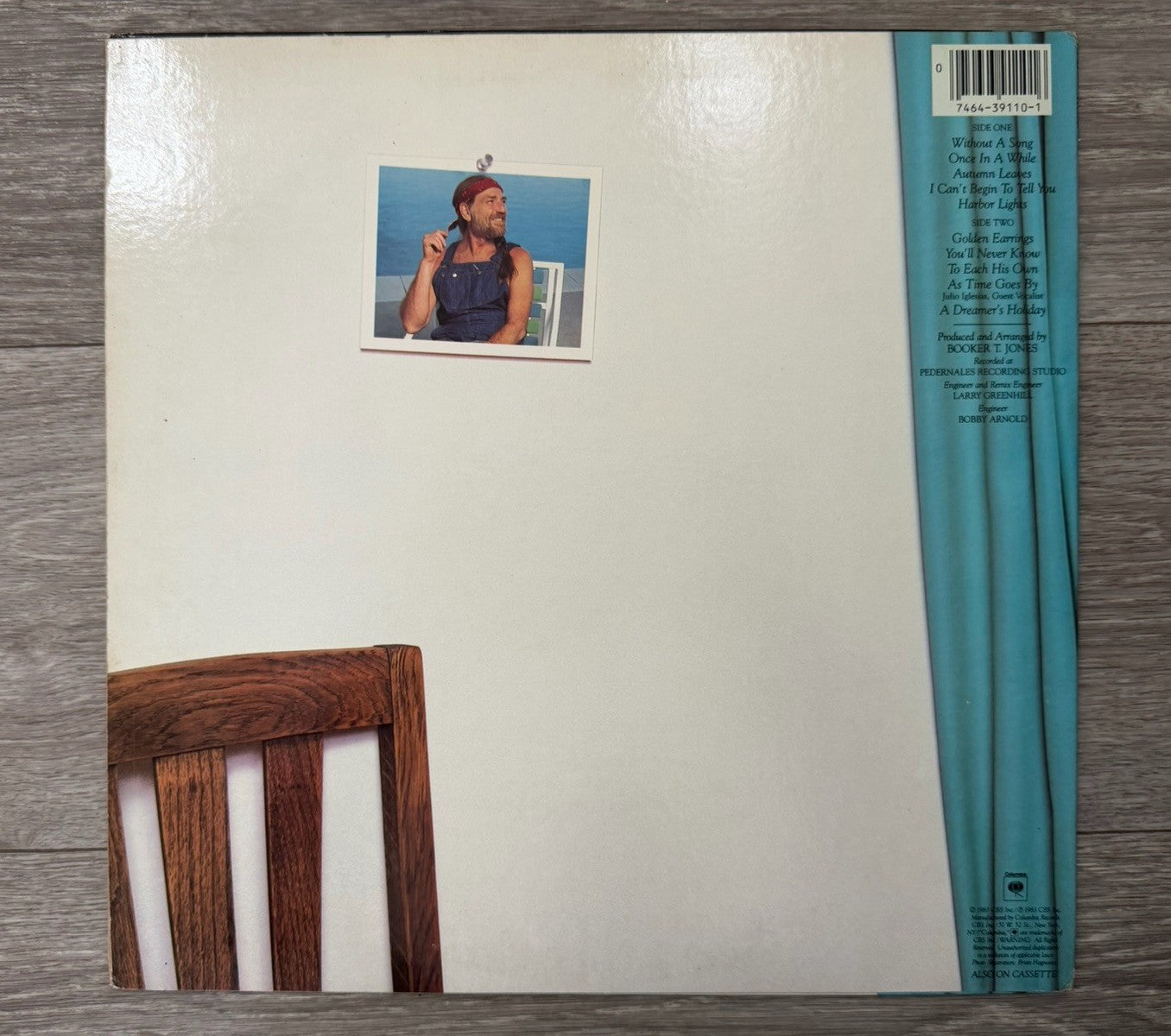 Willie Nelson “Without A Song Album “ Excellent Condition