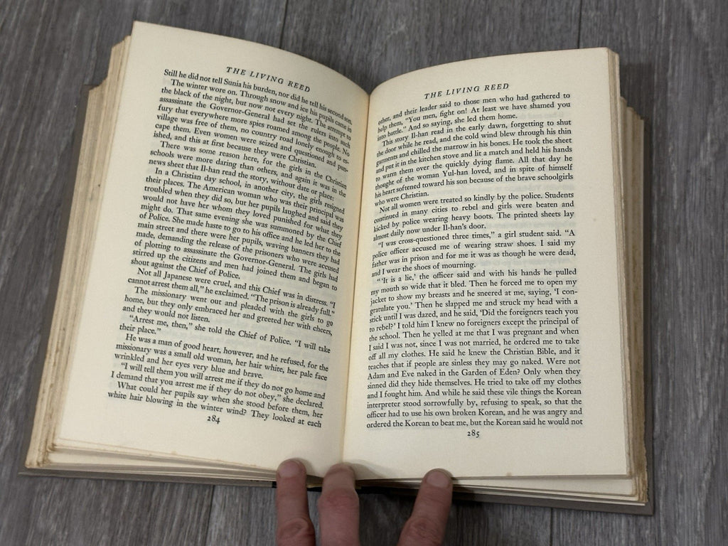 The Living Reed  by Pearl Buck, Hardcover, John Day publisher, 1963  