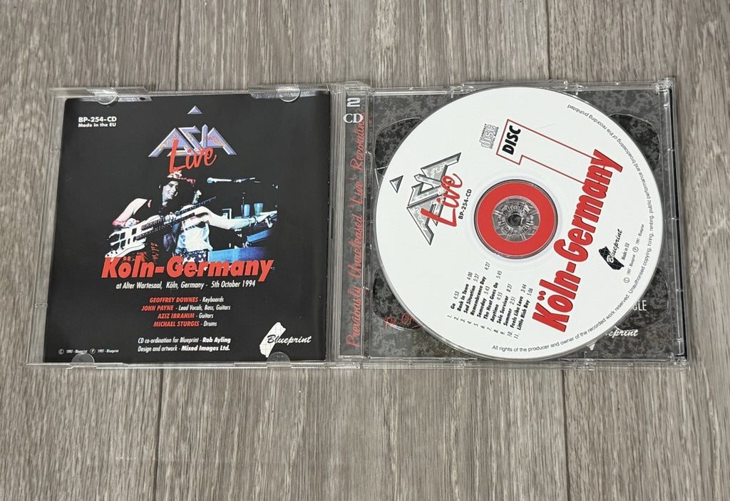 Live In Koln Germany 1994 [IMPORT] (Nov-1997, Bluep) G+ PLEASE READ