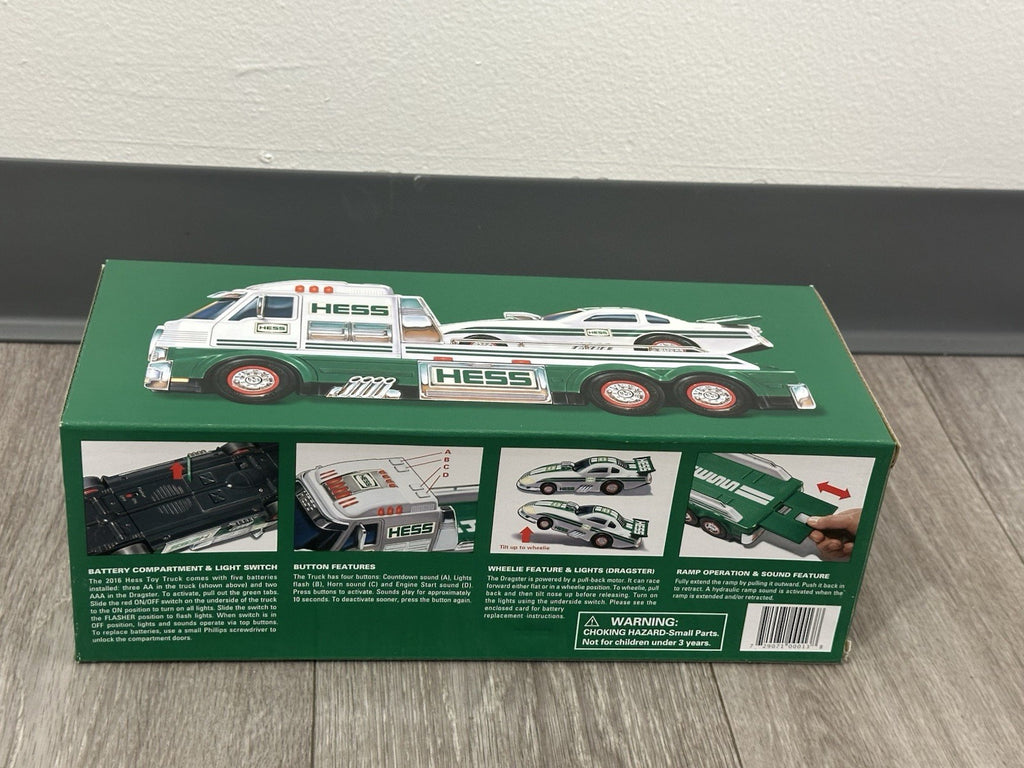 2016 Hess Holiday Toy Truck – Factory Sealed in Box, Unopened Collectible