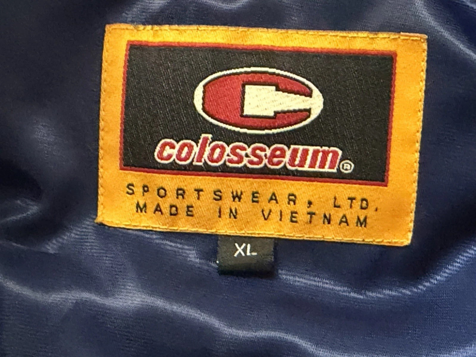 Penn State Varsity  Bomber Jacket Colosseum Made In Korea Vintage XL