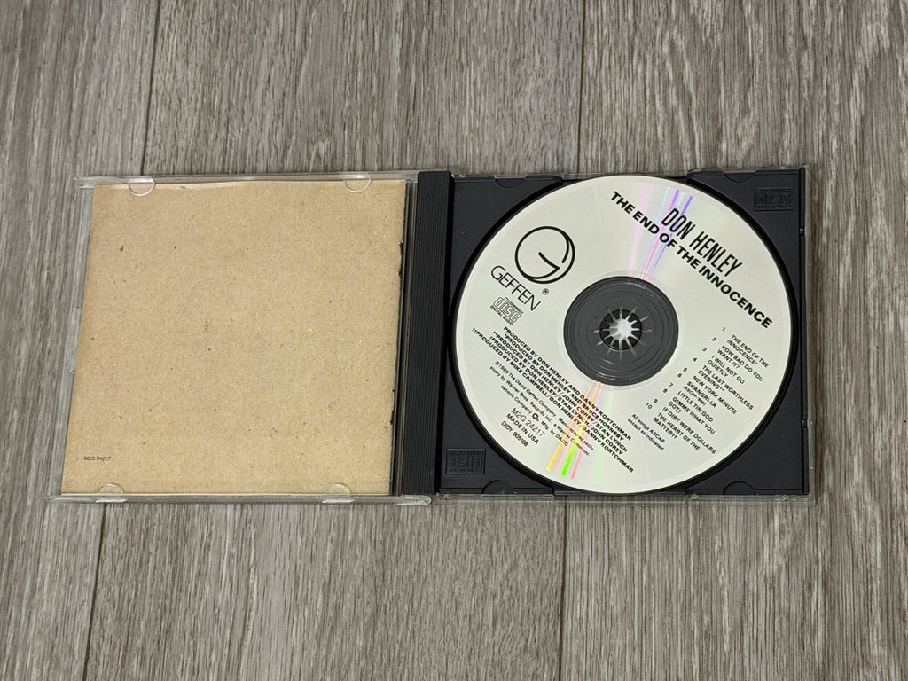 The End of the Innocence Music Don Henley CD 1989