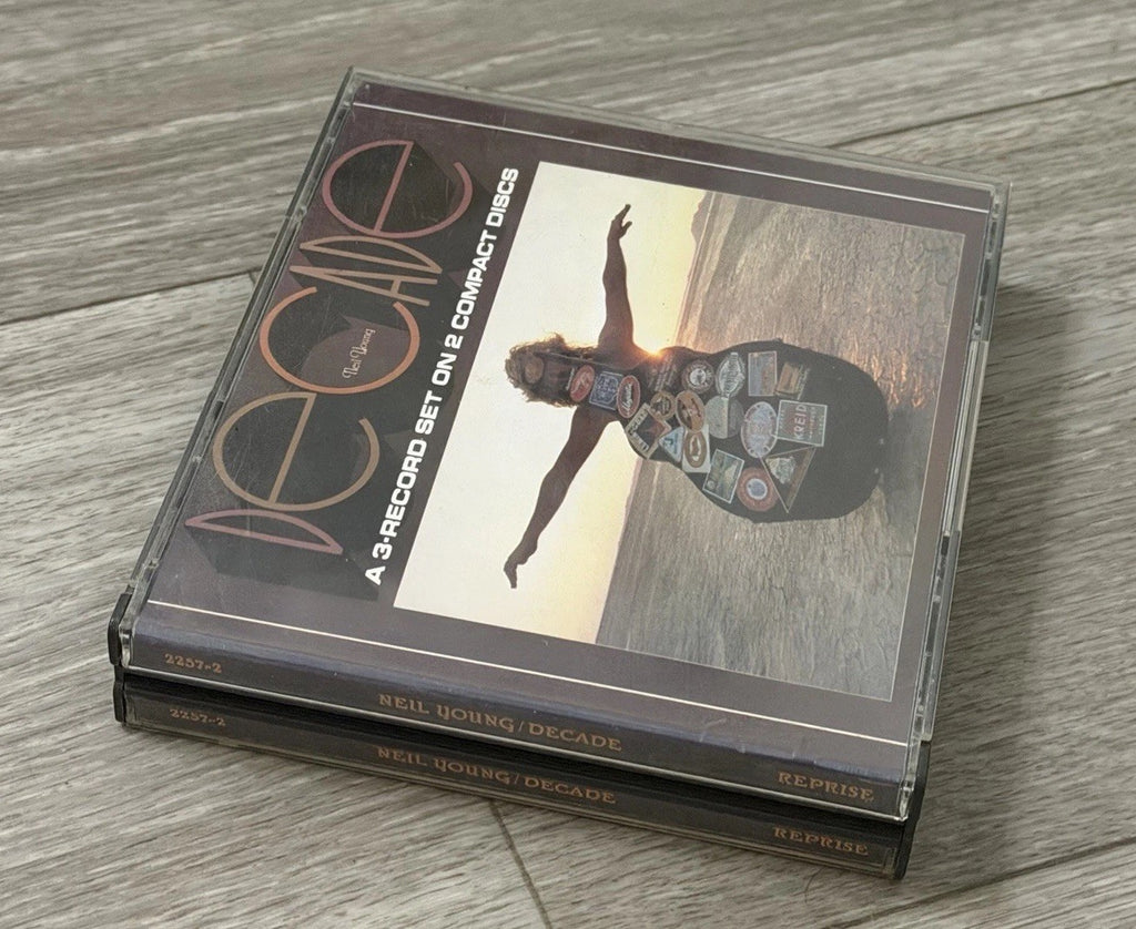 Neil Young Decade 2 CD Set 2257-2 Reprise Classic Rock 1977