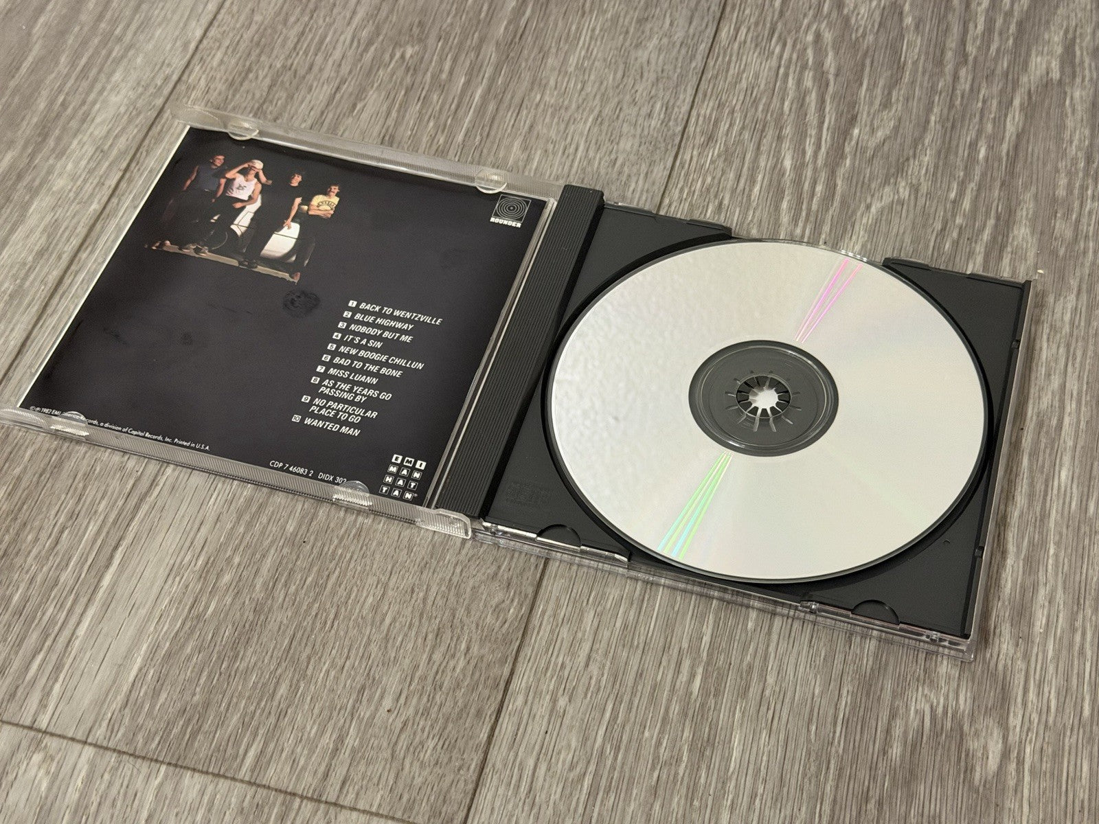 George Thorogood & The Destroyers - Bad To The Bone (CD, EMI) CDP 7 4608 2