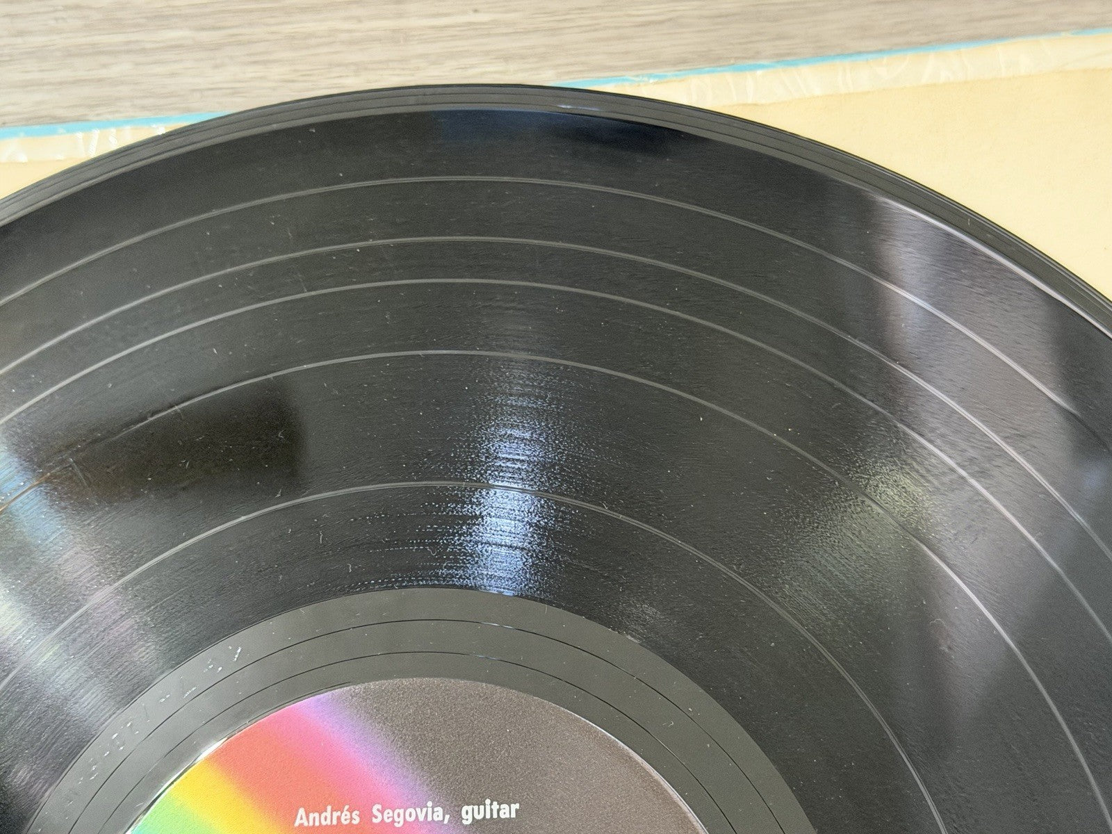 Andres Segovia: Castles of Spain -MCA-2534 Moreno Torroba Stereo DL 710171 Decca
