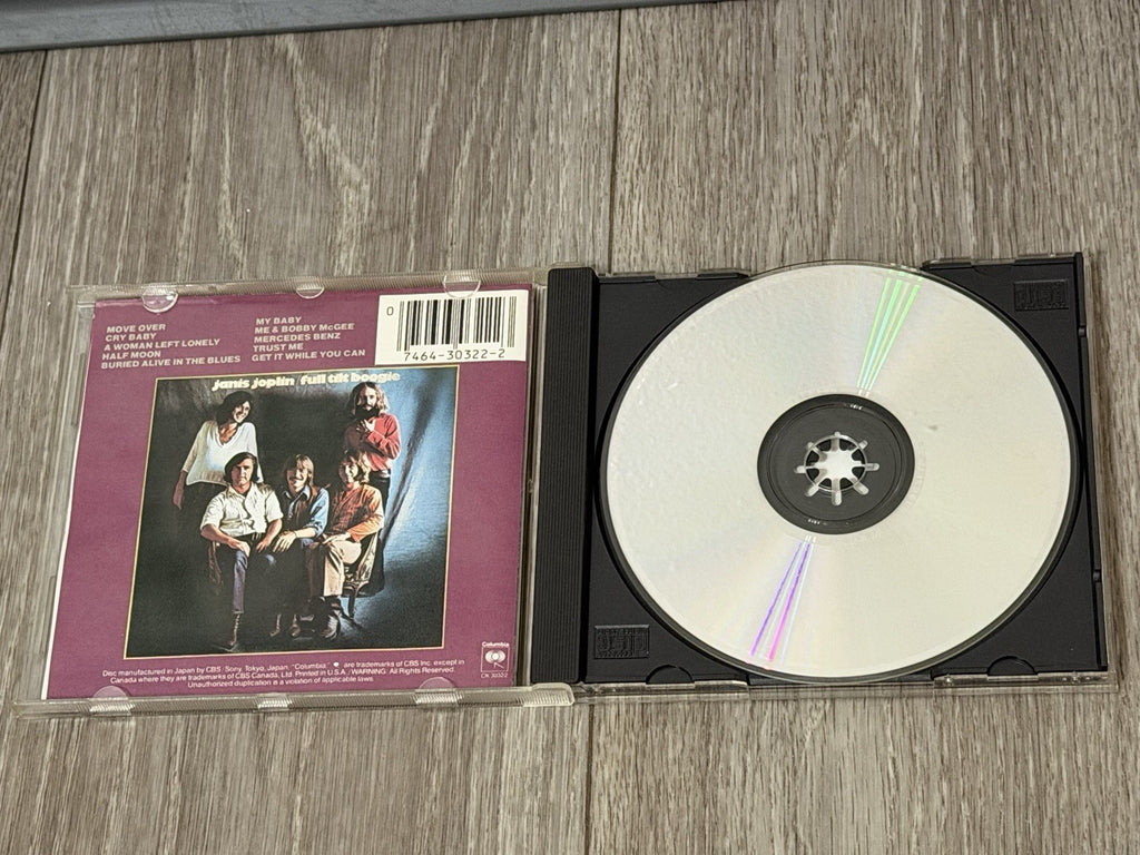 Pearl by Janis Joplin & the Full Tilt Boogie Band/Janis Joplin (CD, Oct-1990)