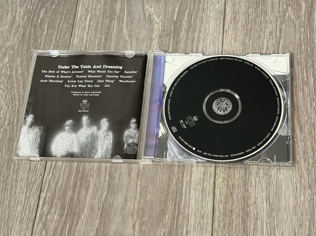 Under The Table And Dreaming By The Dave Matthews Band (1994) CD