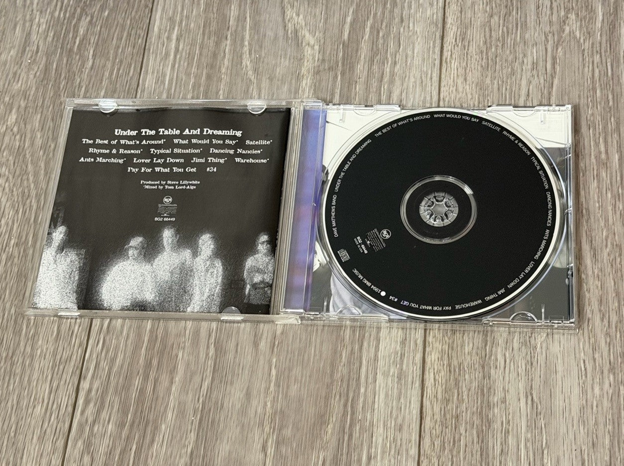Under The Table And Dreaming By The Dave Matthews Band (1994) CD