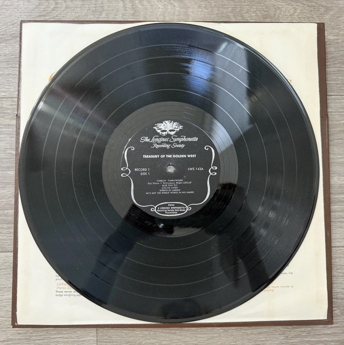Treasury of the Golden West - Longines Multi-LP Box 6 Record Set - VG+