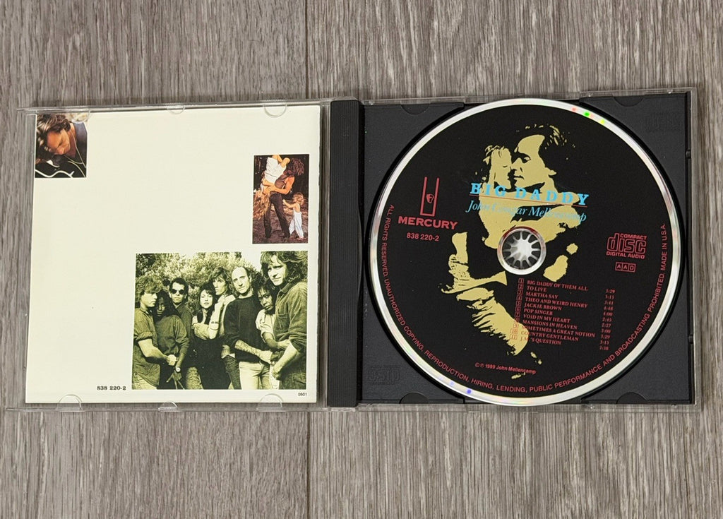 John Cougar Mellencamp  ‎– Big Daddy   (Box C636)