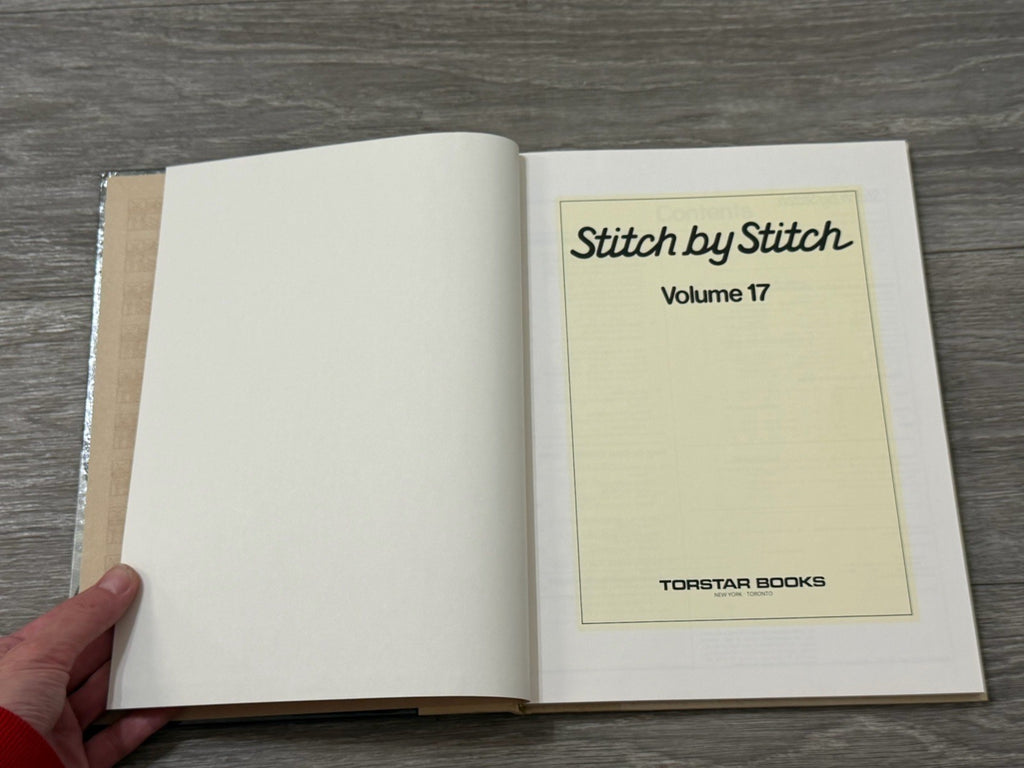 Stitch by Stich #17 New Hardcover Home Library of Sewing Knitting Crochet