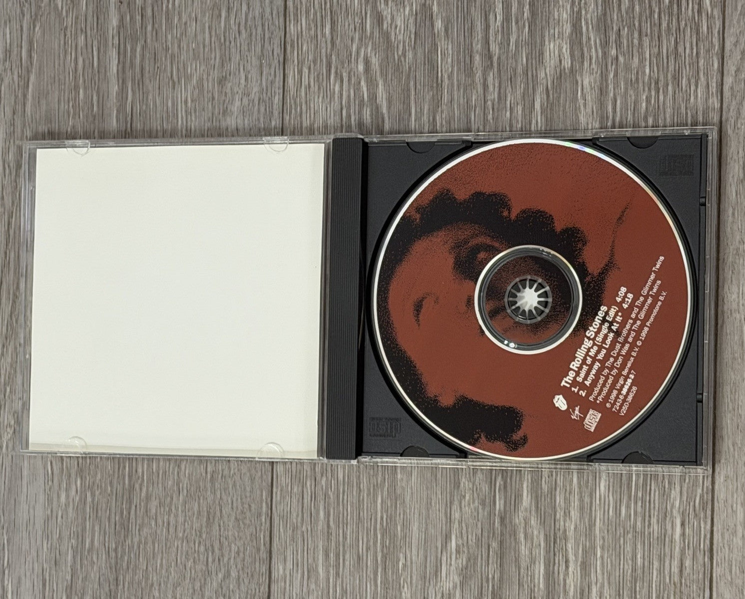 Vintage ROLLING STONES CD Saint Of Me Single W/ Bonus Track Virgin Records 1998