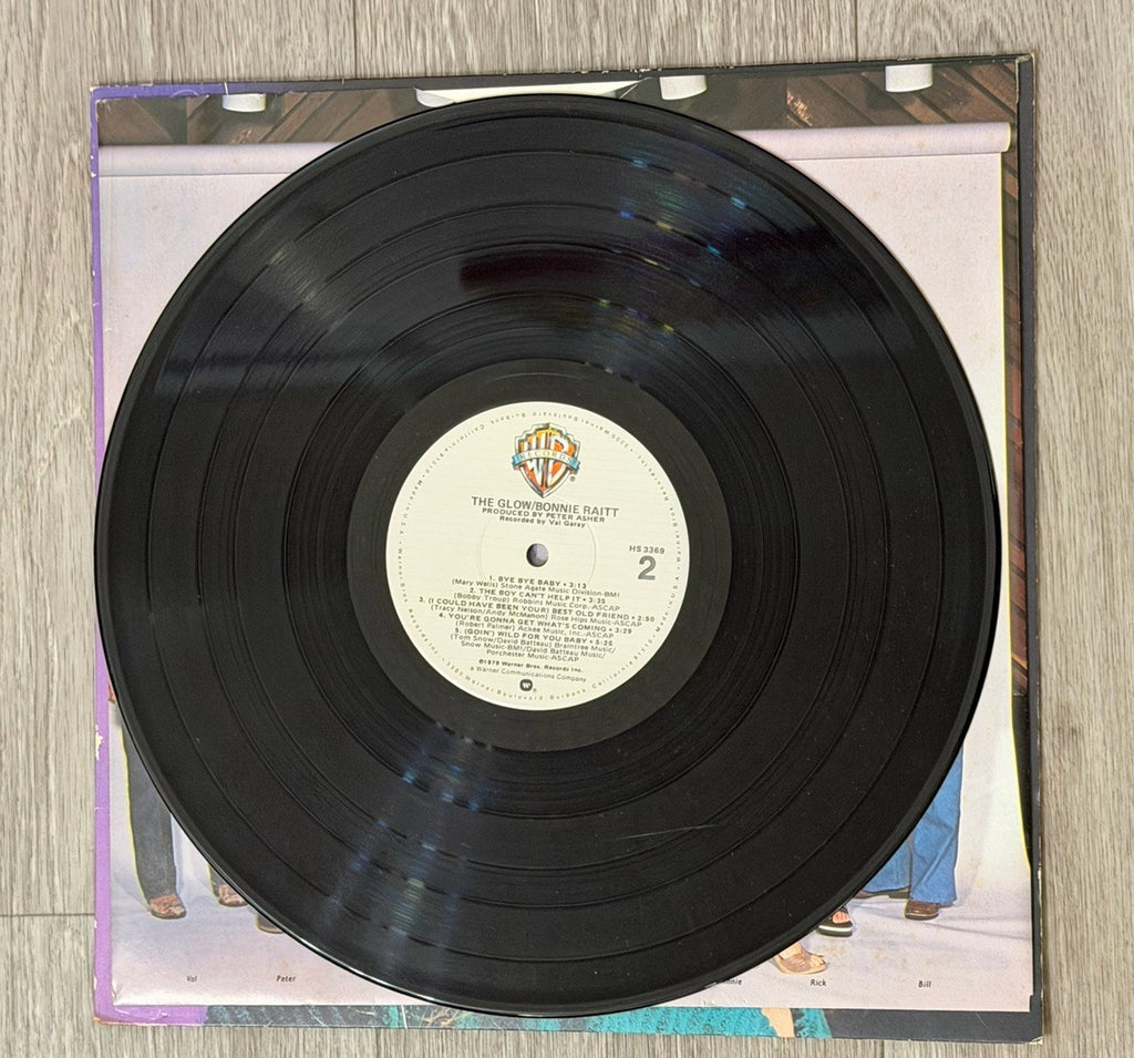 Bonnie Raitt The Glow HS-3369, Vintage Vinyl, VG / G+
