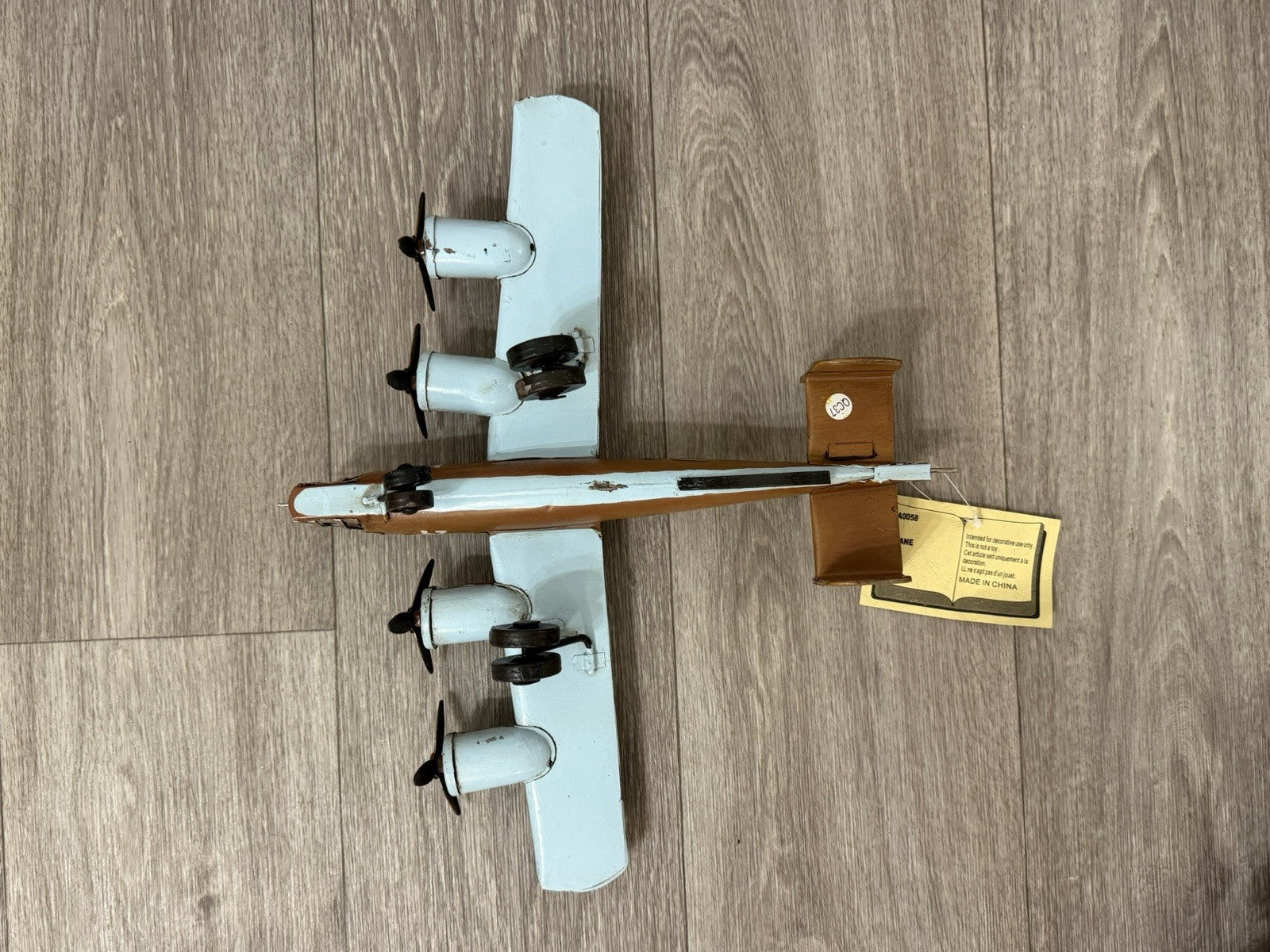 Vintage Cheungs JA-0058 B-24  Airplane Plane With Tag