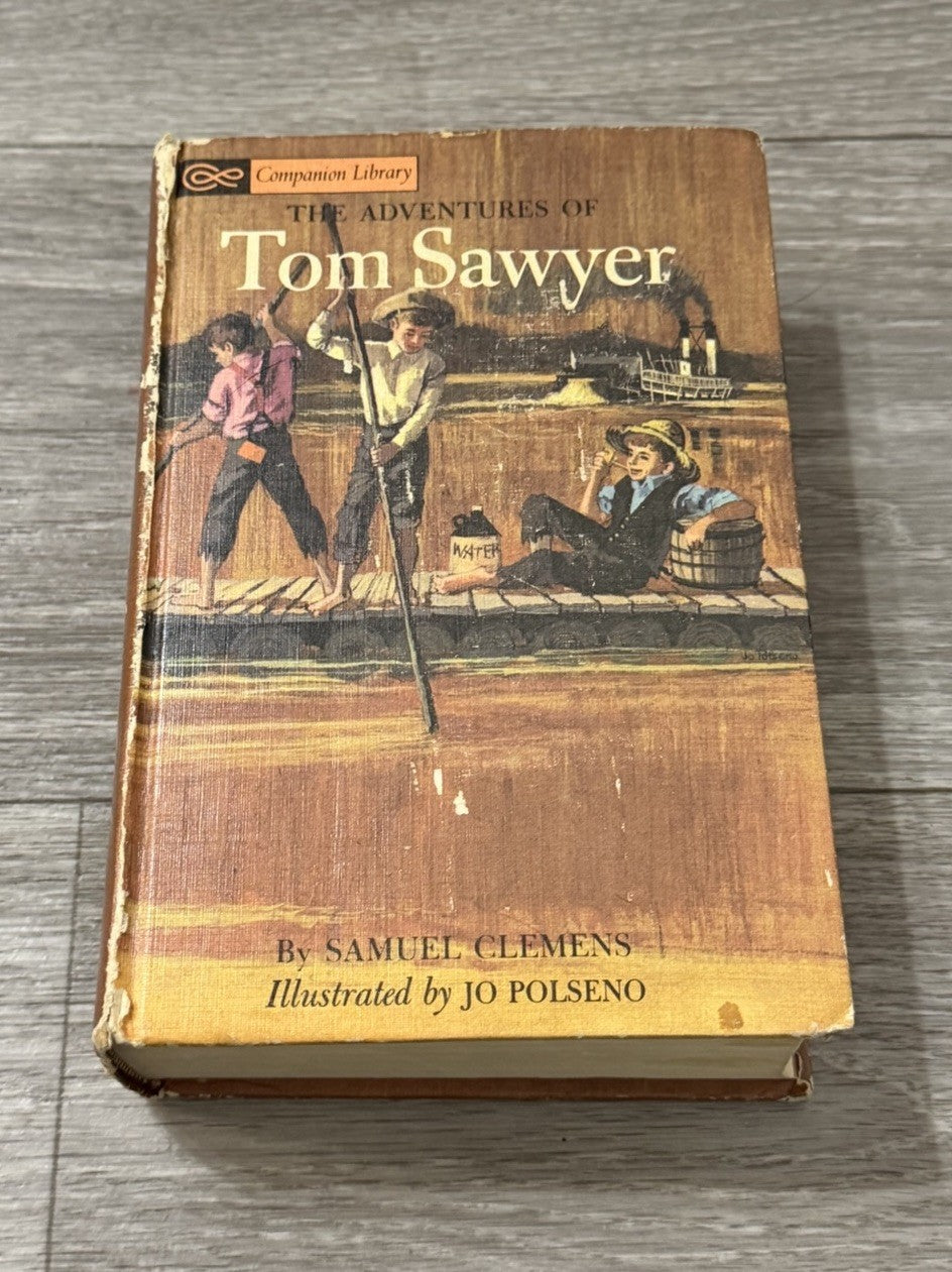 The Adventures of Tom Sawyer Twain Samuel Clemons 1963 Vintage Companion Library