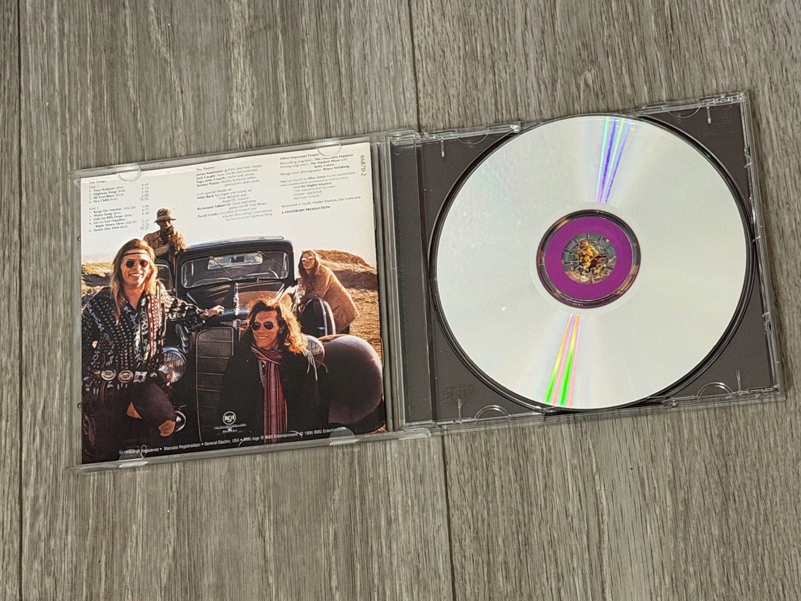 Hot Tuna Burgers CD