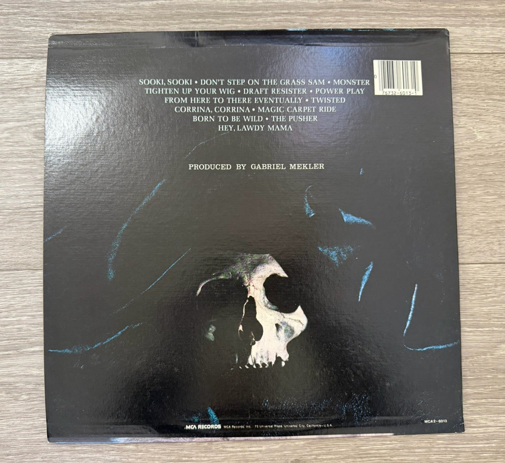 Steppenwolf Live Double LP Vinyl Record MCA2-6013 Hype Sticker Re-Release VG/VG
