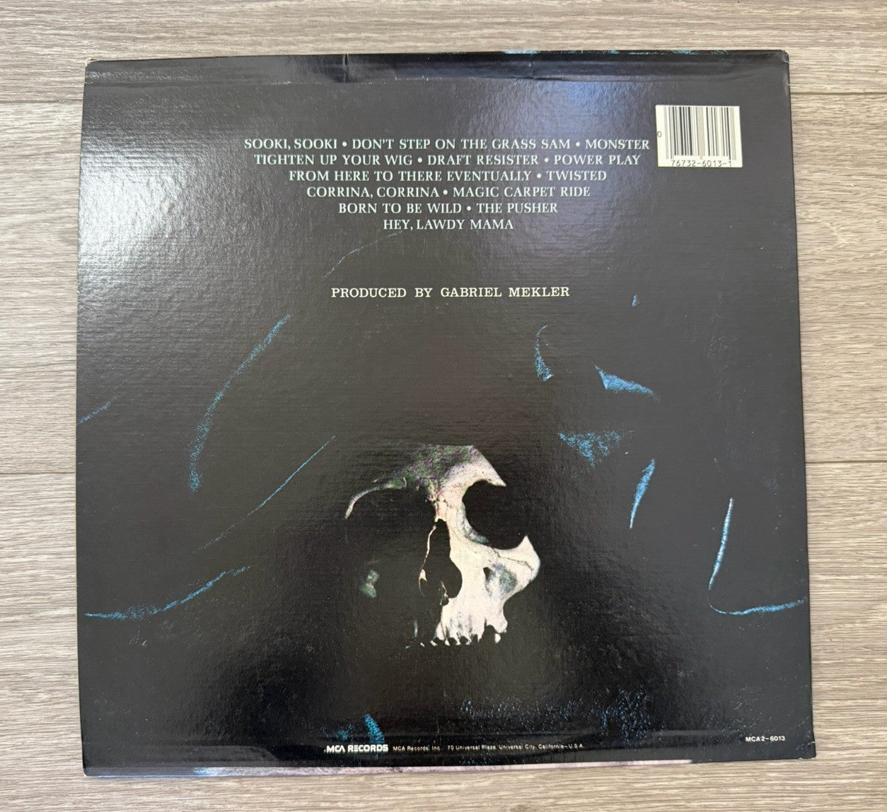 Steppenwolf Live Double LP Vinyl Record MCA2-6013 Hype Sticker Re-Release VG/VG