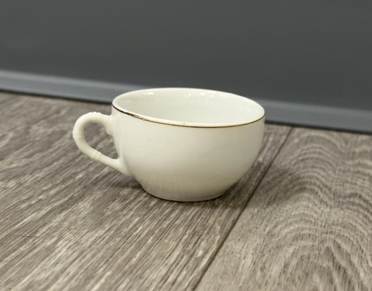 Vintage Small Teacup Moss Rose Design - Cup Only - No Saucer - Made In Japan