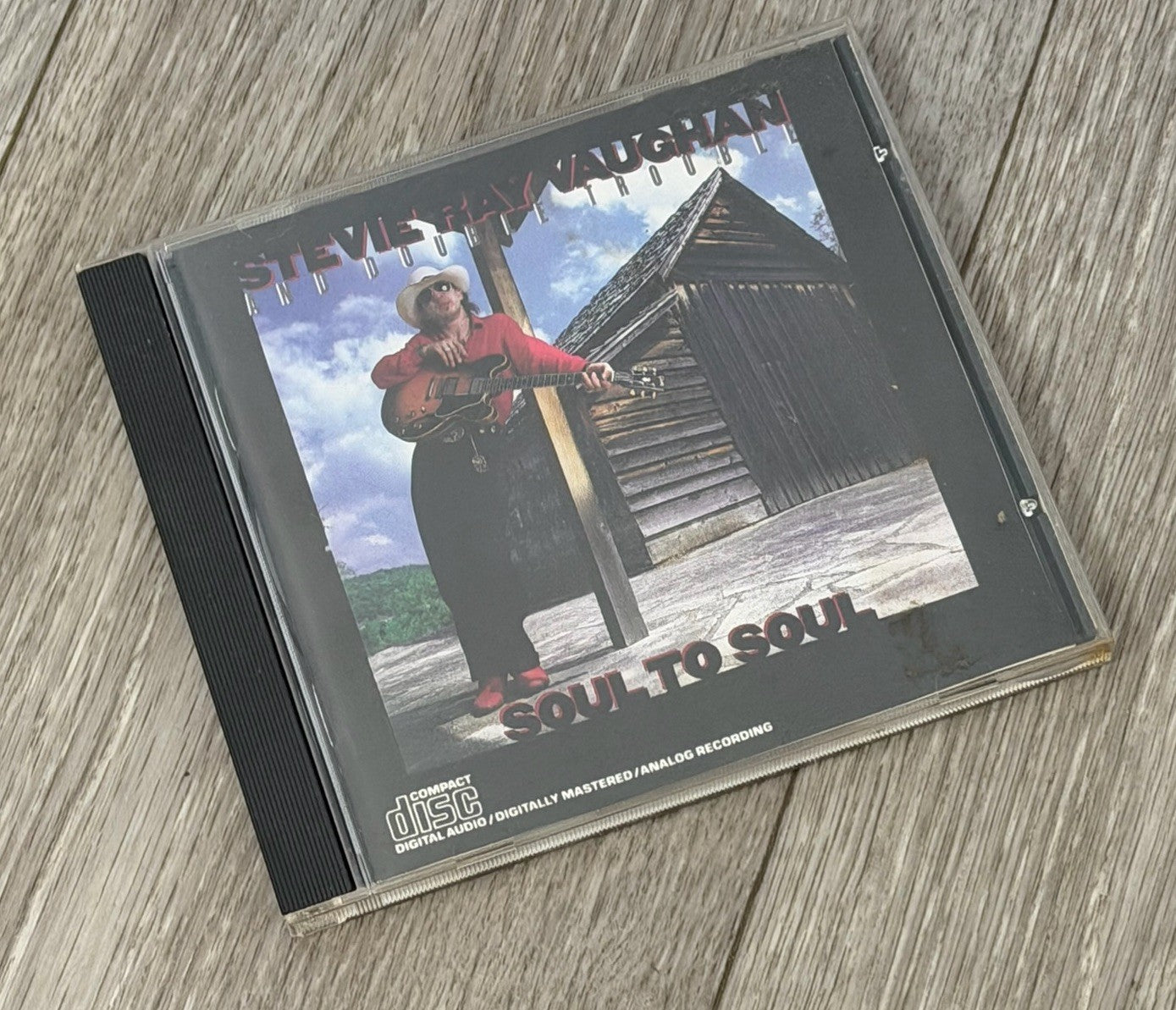 Stevie Ray Vaughan - Soul To Soul CD 1985 CBC Inc EK 40036
