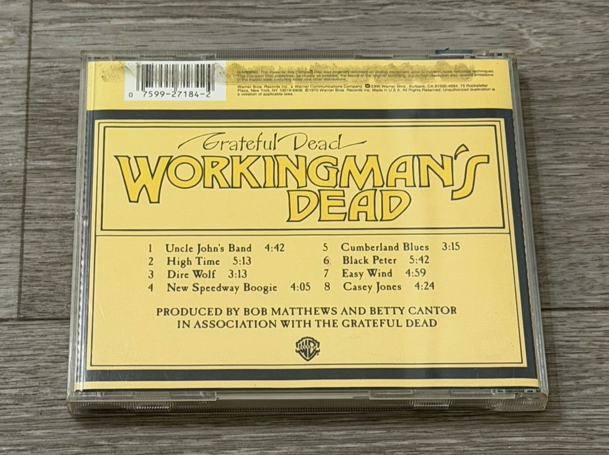 Workingman's Dead by Grateful Dead (CD, Aug-1987, Warner Bros.)