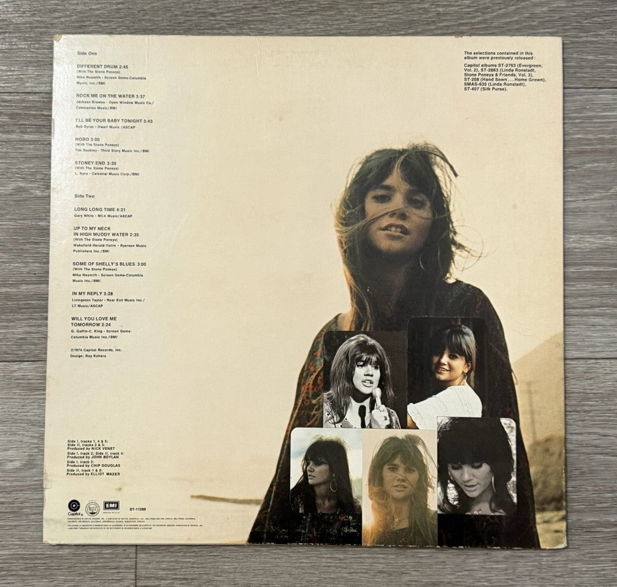 Linda Ronstadt Different Drum ST-511269 Vinyl LP Record