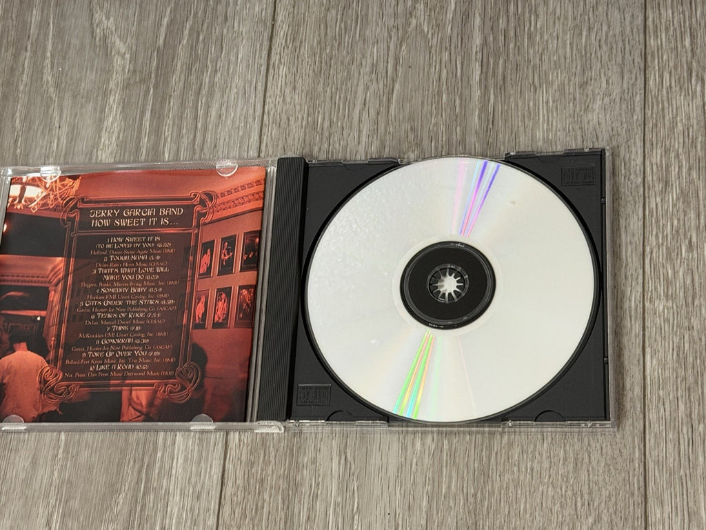 Jerry Garcia Band How Sweet It Is 1990 CD JGB Warfield Grateful Dead🔥🔥