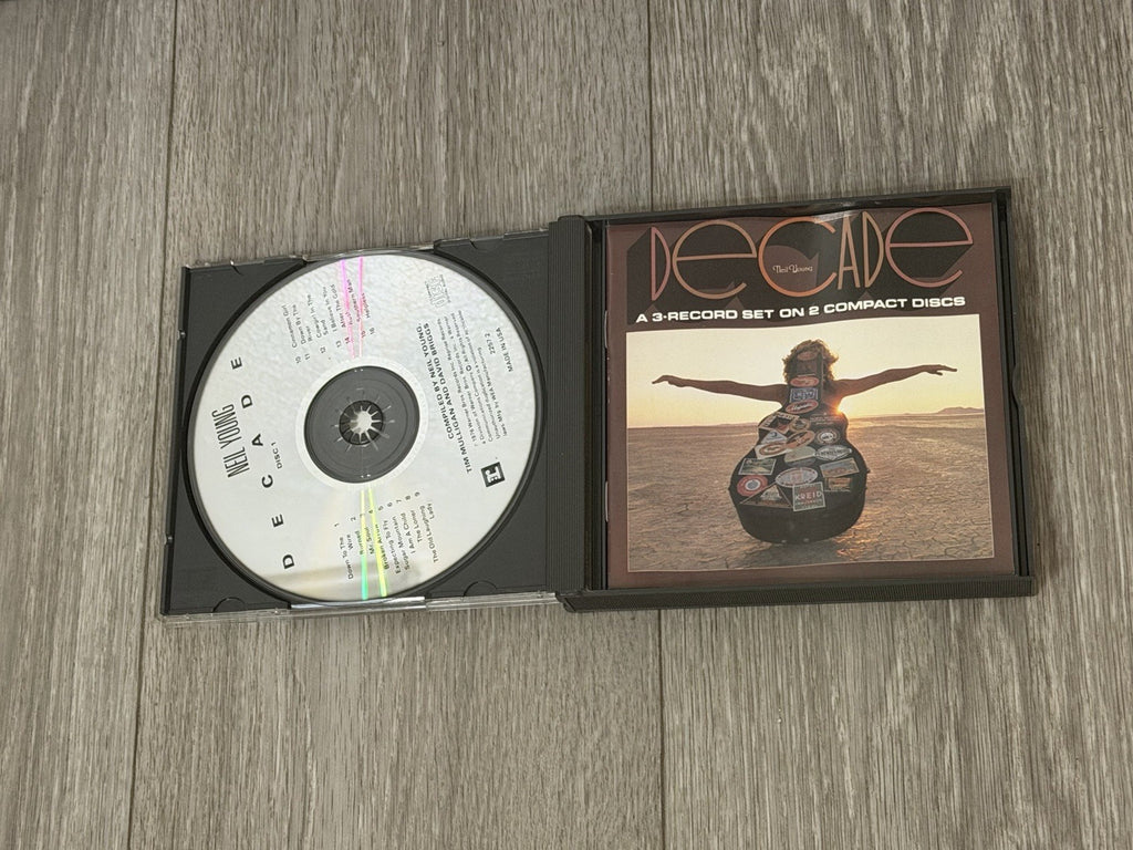 Neil Young Decade 2 CD Set 2257-2 Reprise Classic Rock 1977