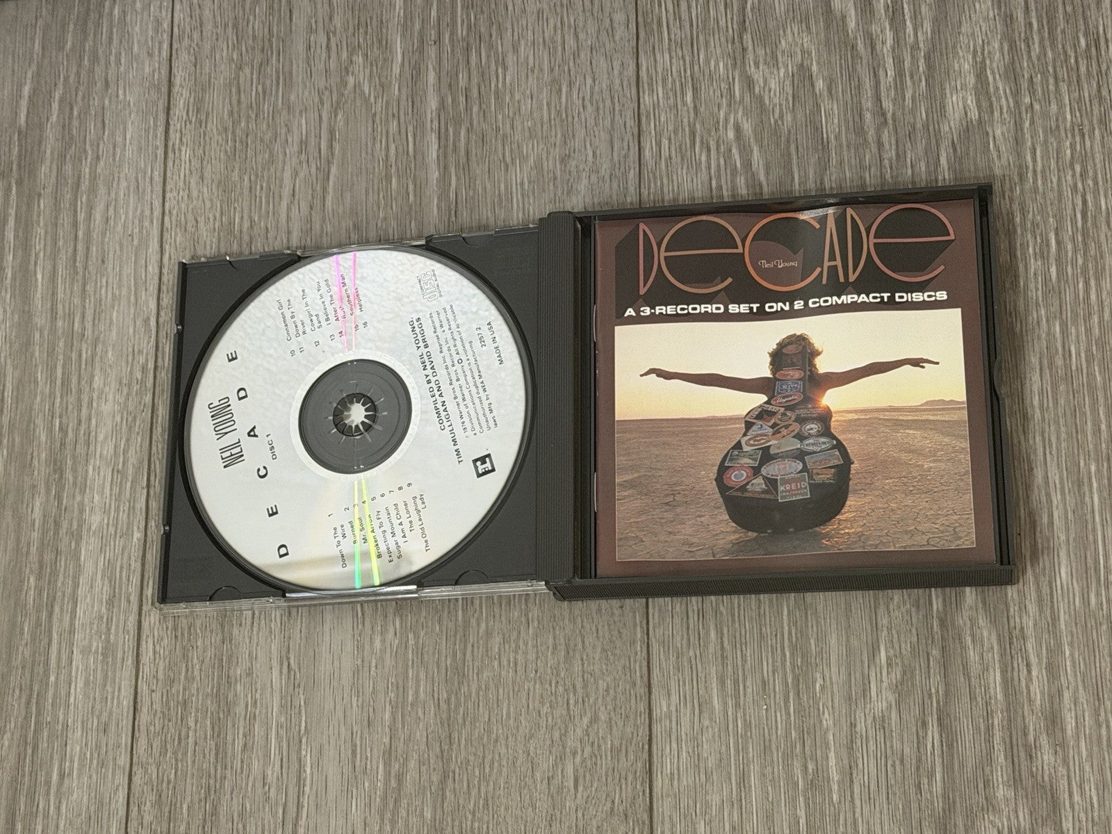 Neil Young Decade 2 CD Set 2257-2 Reprise Classic Rock 1977