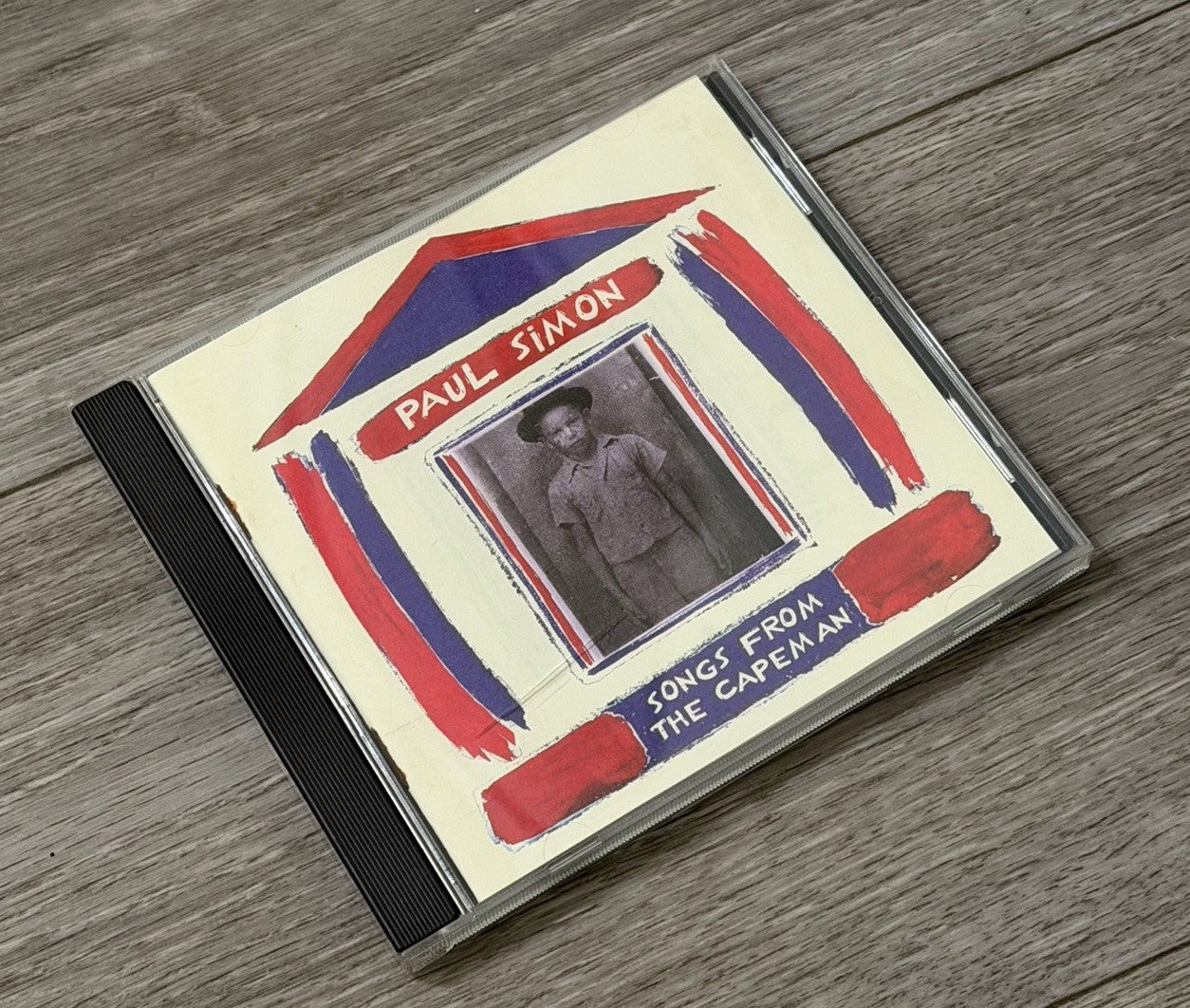 Paul Simon Music CD - Songs from The Capeman Cracked Case