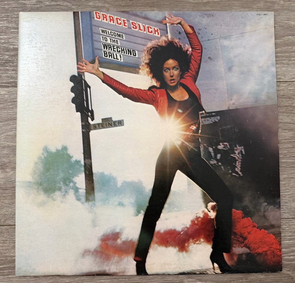 Grace Slick - Welcome To The Wrecking Ball! (LP) - 254149 Good