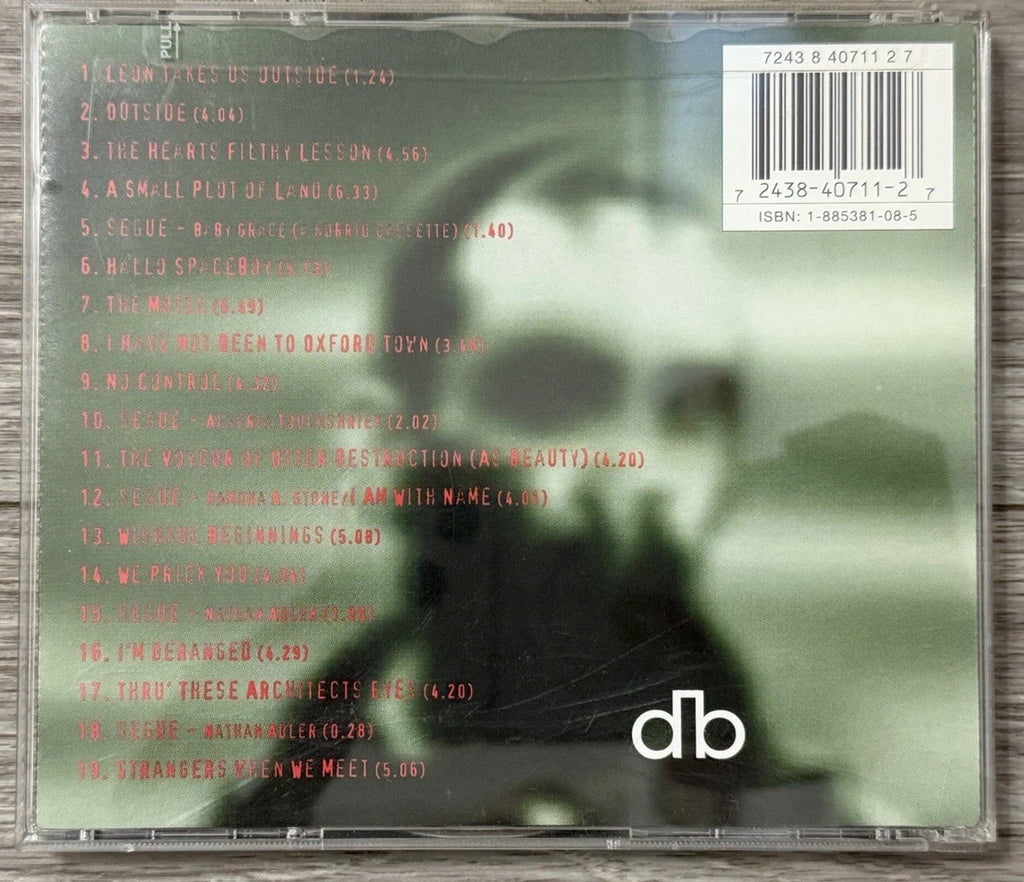 David Bowie 1. Outside (The Nathan Adler Diaries: A Hyper Cycle) CD 1995