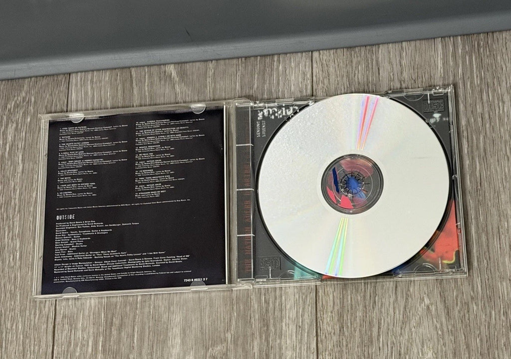 David Bowie 1. Outside (The Nathan Adler Diaries: A Hyper Cycle) CD 1995