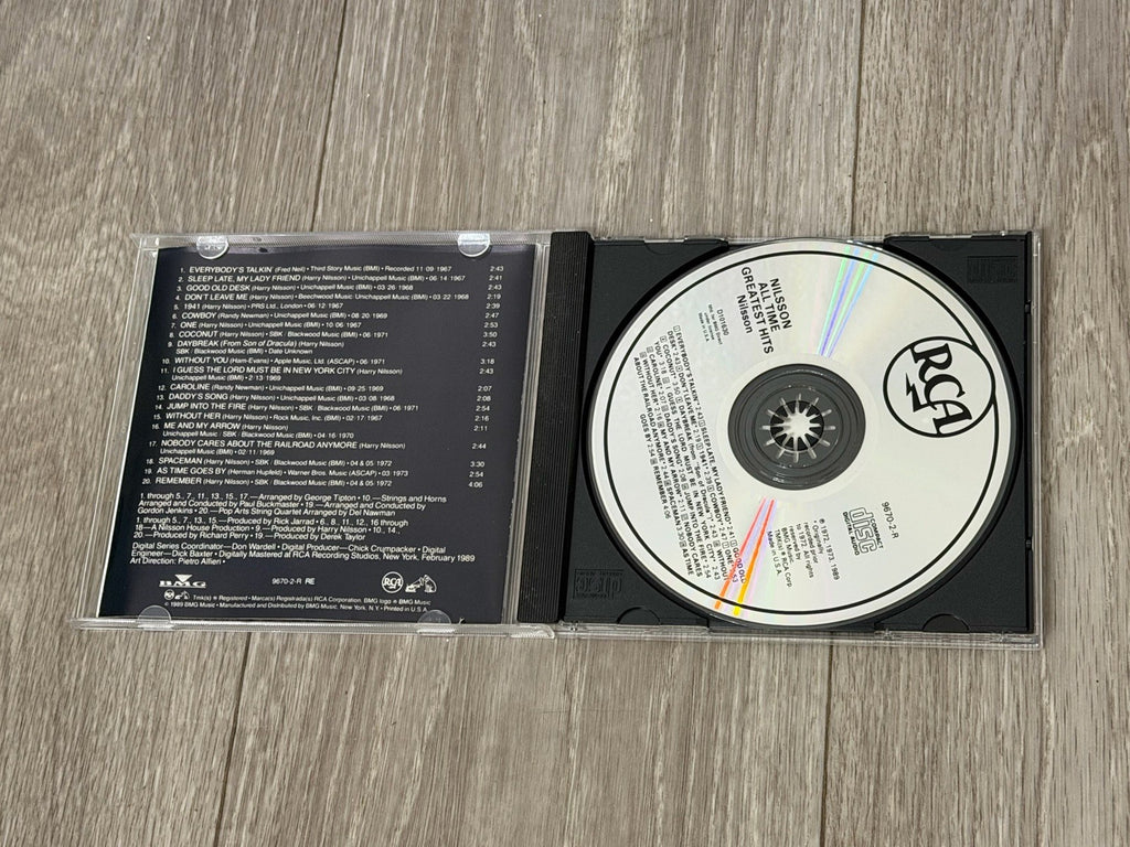 HARRY NILSSON All Time Greatest Hits 1989 CD