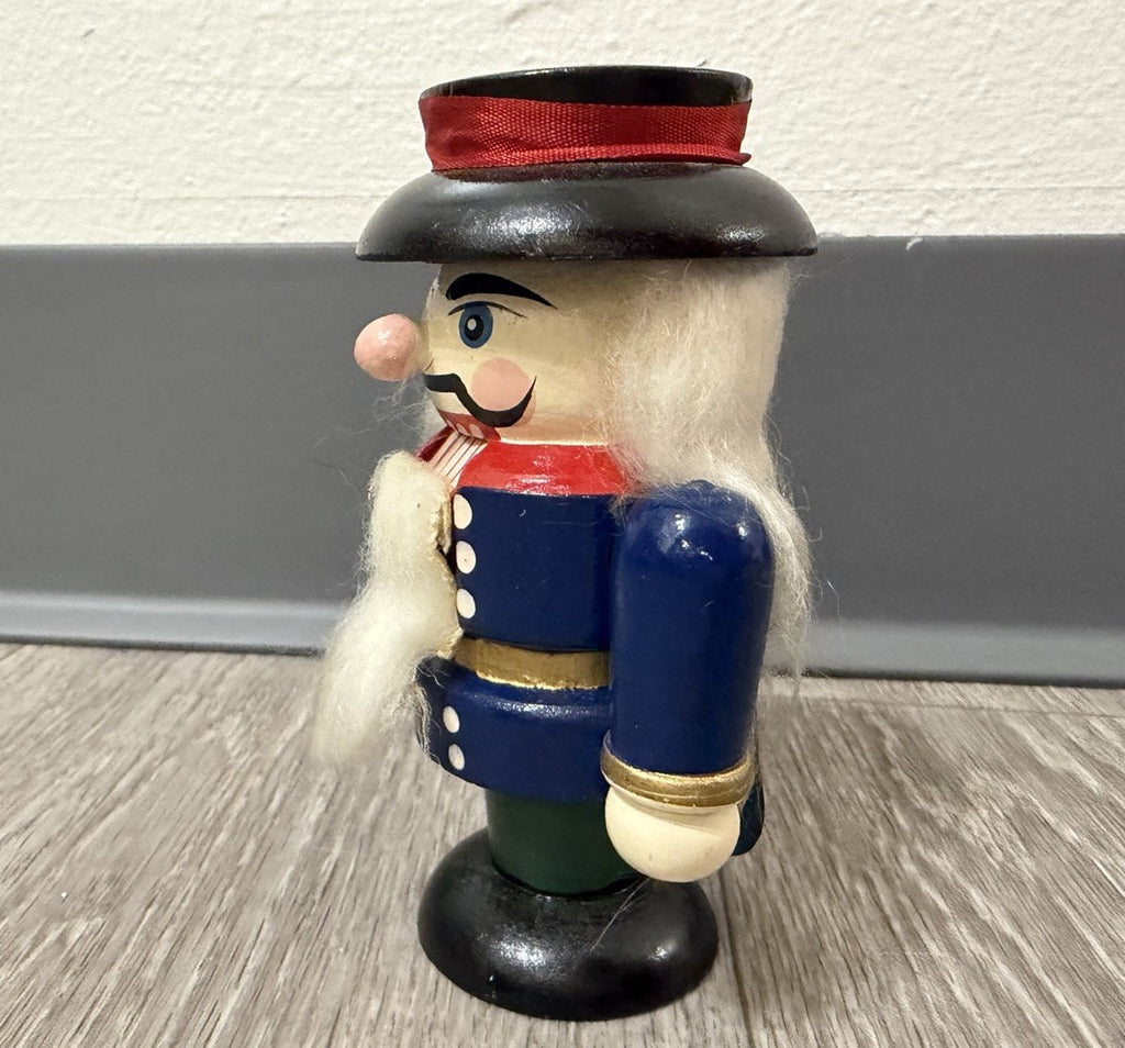 Wooden Nutcracker Soldier 5 Inch Tall Wood Christmas Holiday Decoration