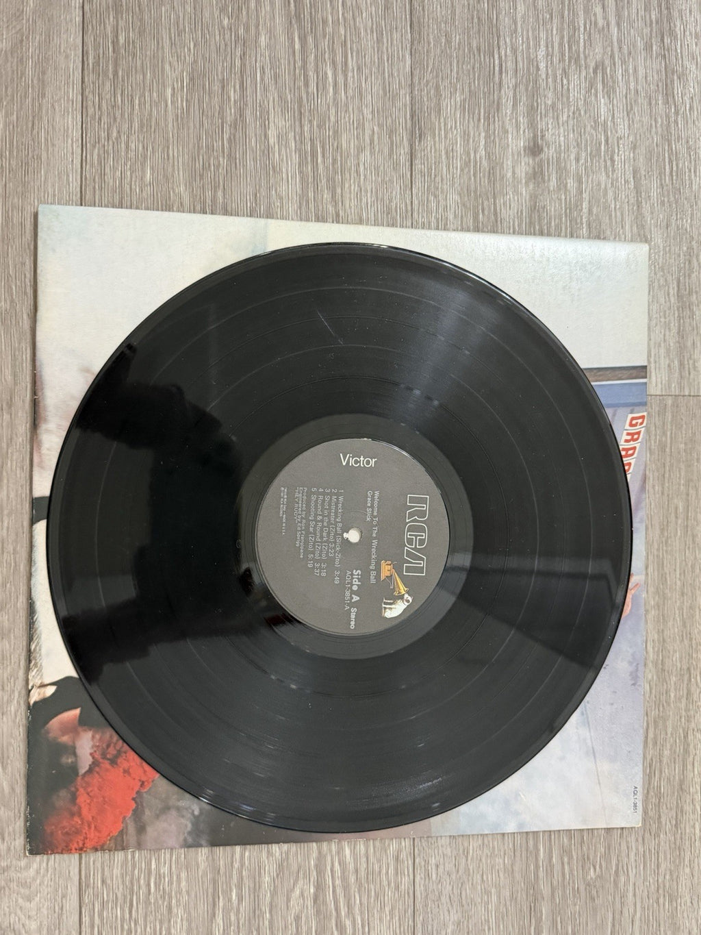 Grace Slick - Welcome To The Wrecking Ball! (LP) - 254149 Good