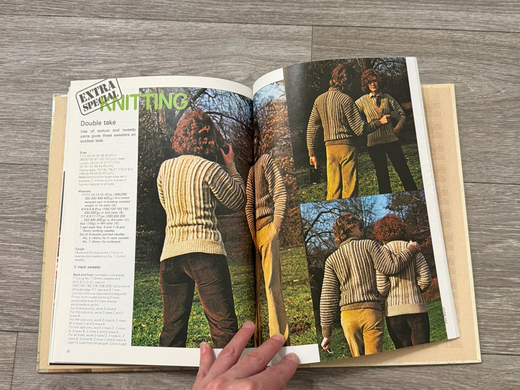  VTG Vol. 9 Stitch By Stitch Hardbound Book Sewing, Knitting ETC Totstar Books