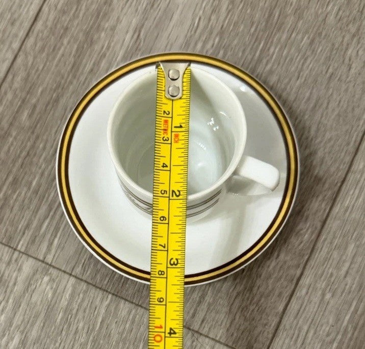 Vintage Tia Maria Resturaunt Demitasse Cup & Saucer Schmidt Porcelana Brazil