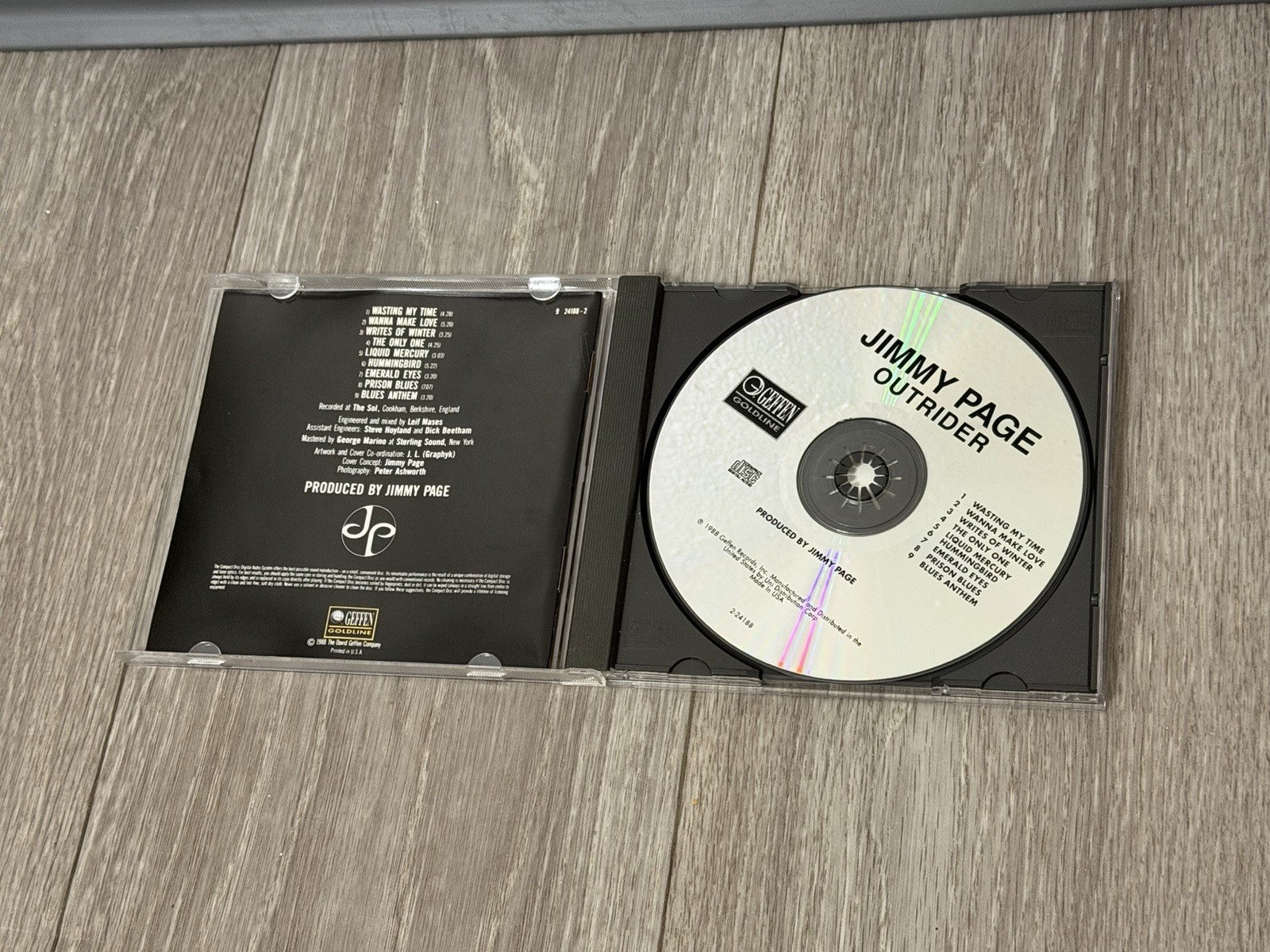 Jimmy Page Outrider CD *EX-NM* OOP