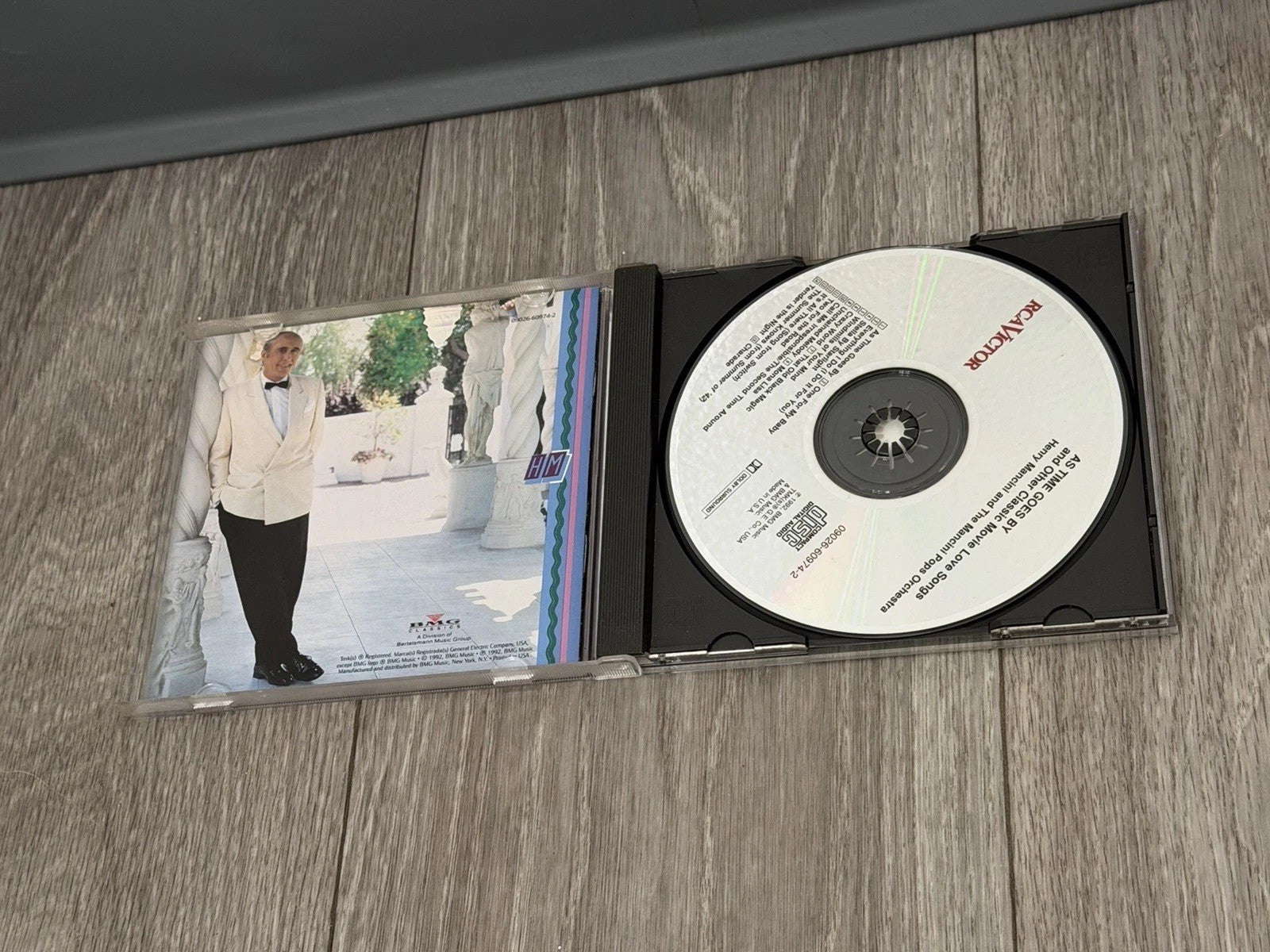 HENRY MANCINI - AS TIME GOES BY USED CD