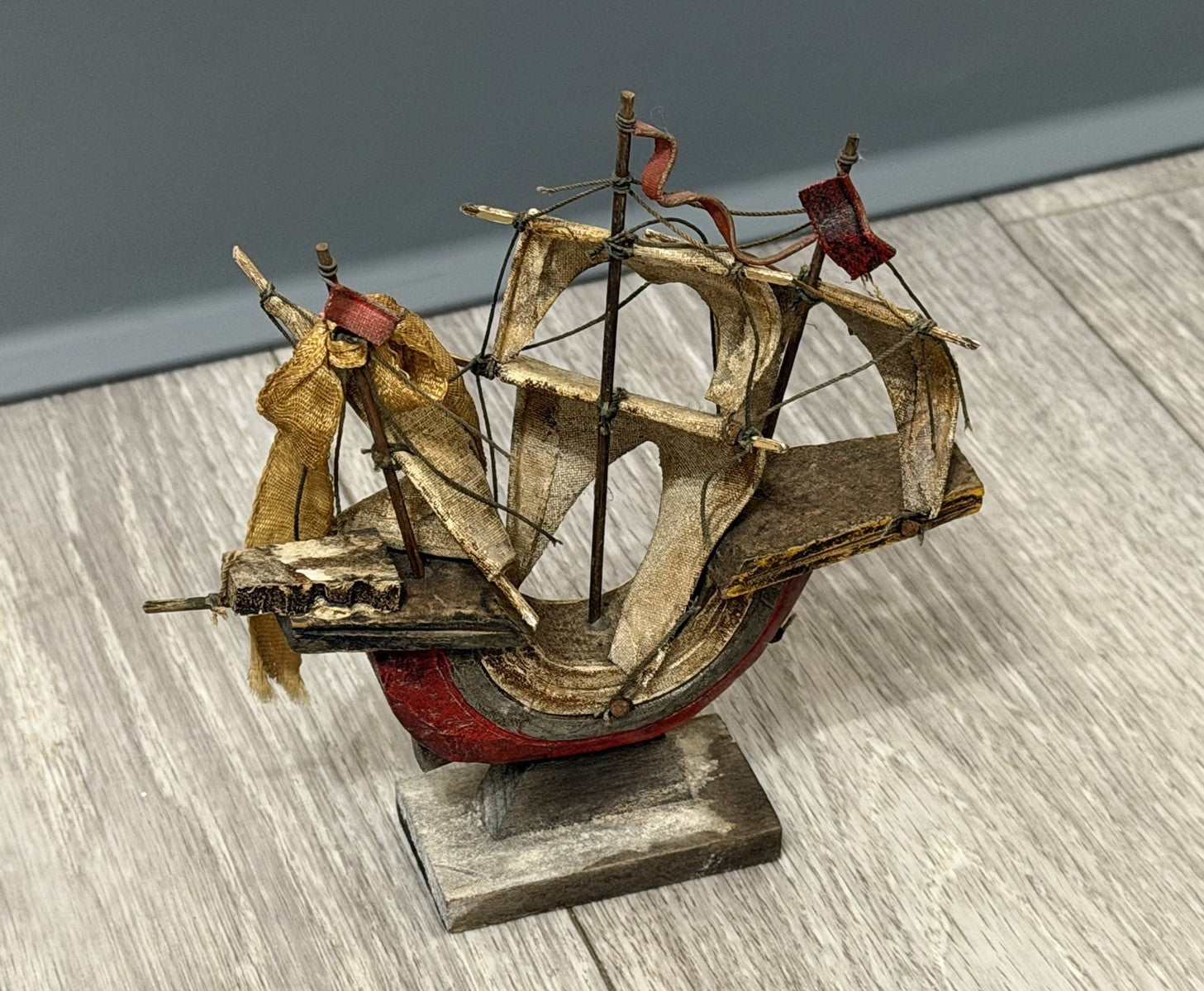 VINTAGE REPLICA OF CHRISTOPHER COLUMBUS SHIP LA NINA Nautical Decor