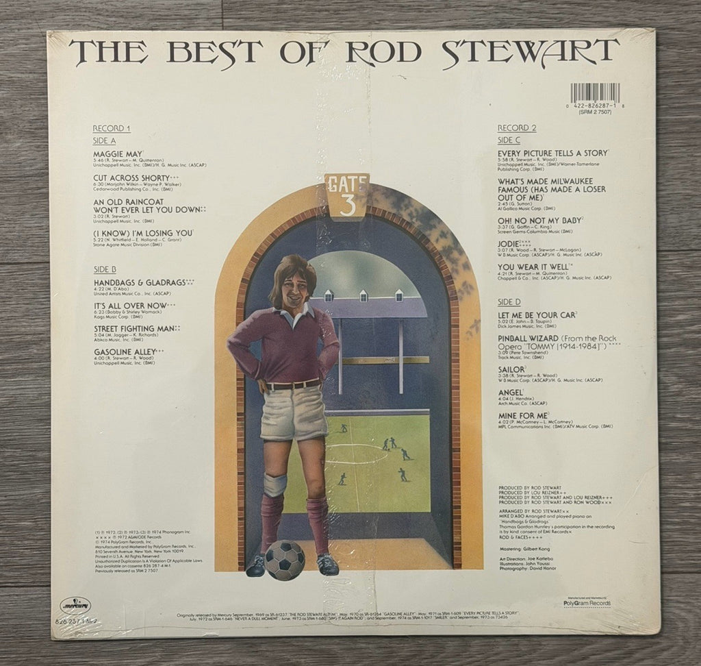Rod Stewart The Best Of Vinyl LP Record STILL SEALED 826 287-1 M-2 1972/1973