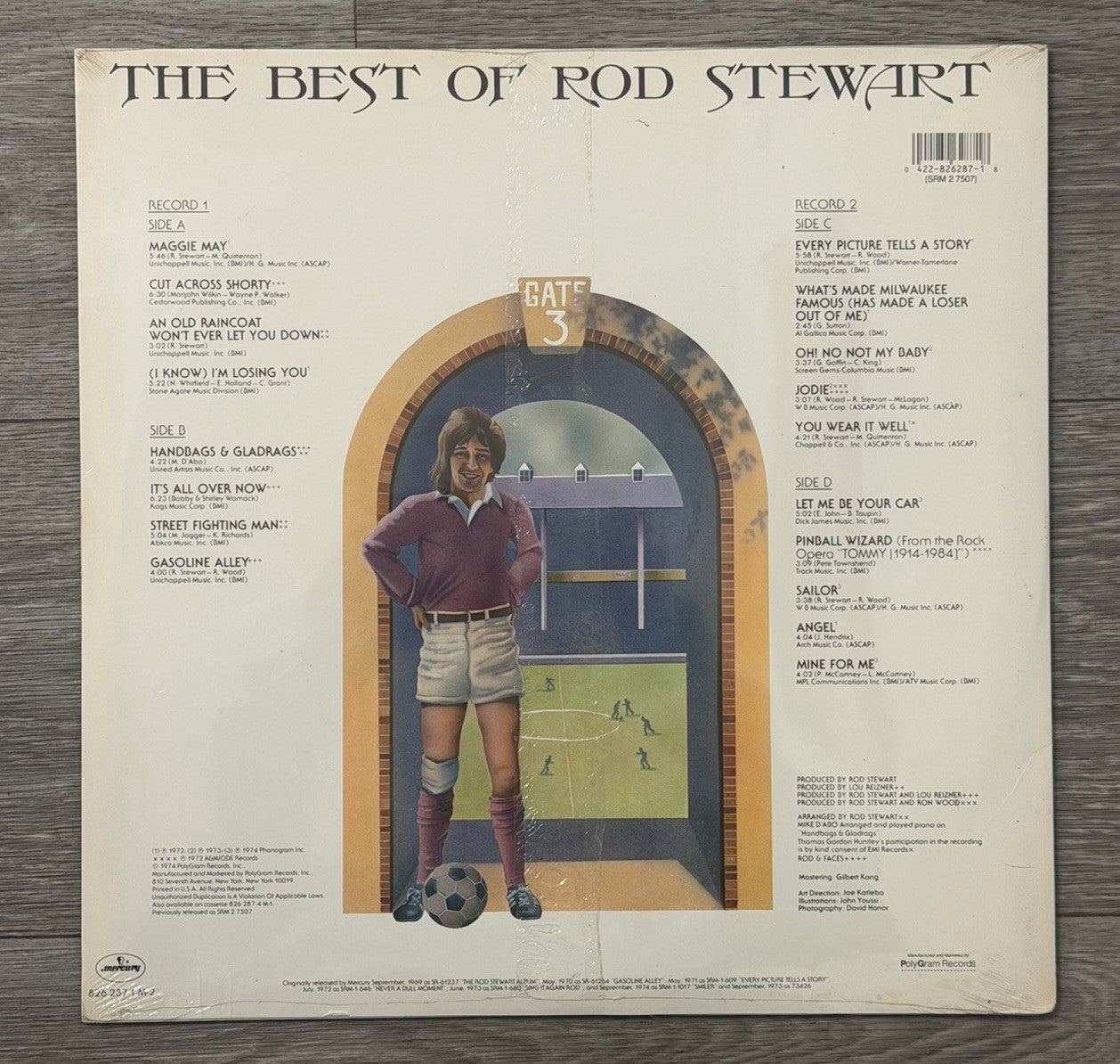 Rod Stewart The Best Of Vinyl LP Record STILL SEALED 826 287-1 M-2 1972/1973