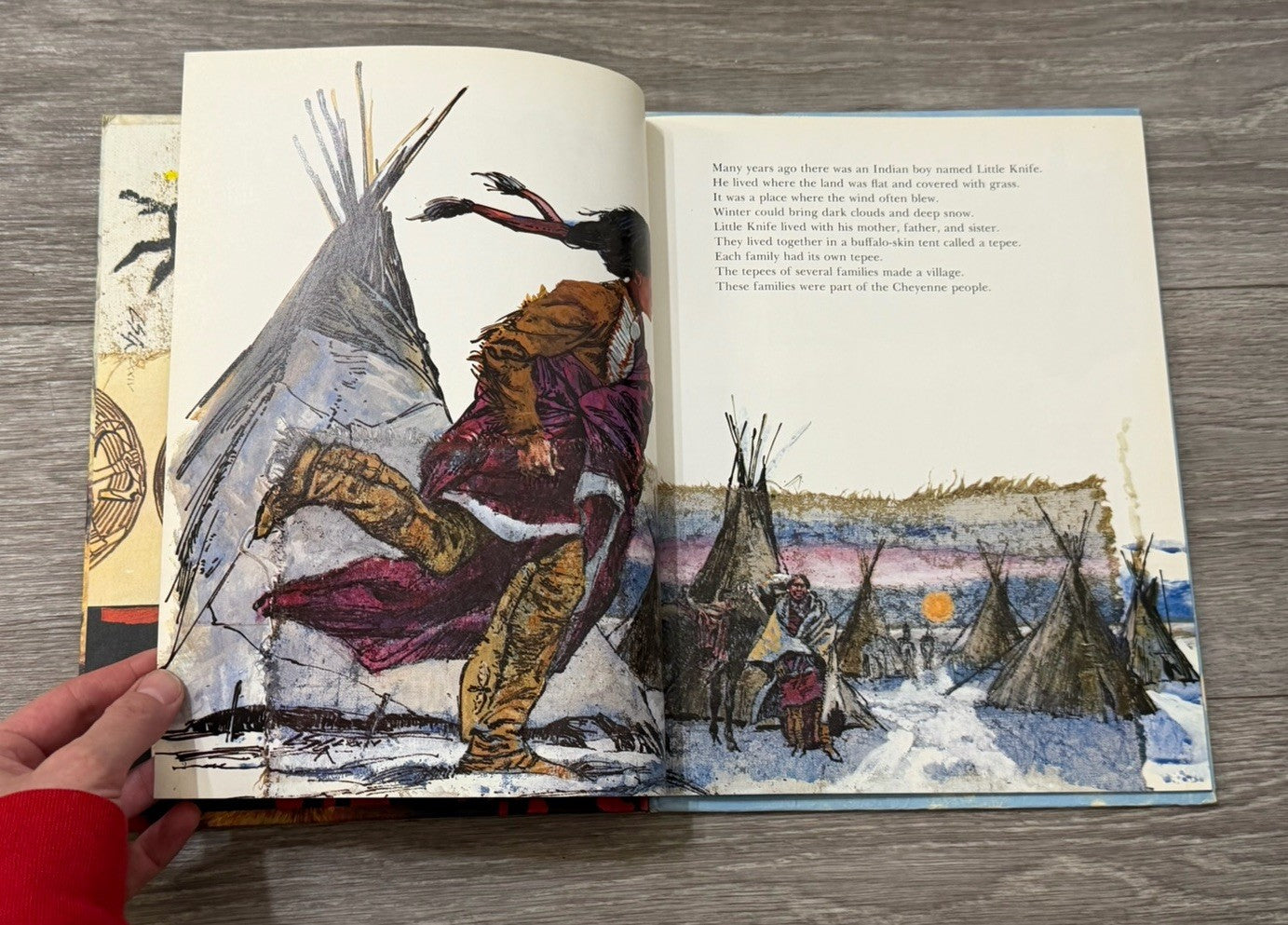 Three Little Indians by Gene S. Stuart (1974, hardcover) National Geographic Soc
