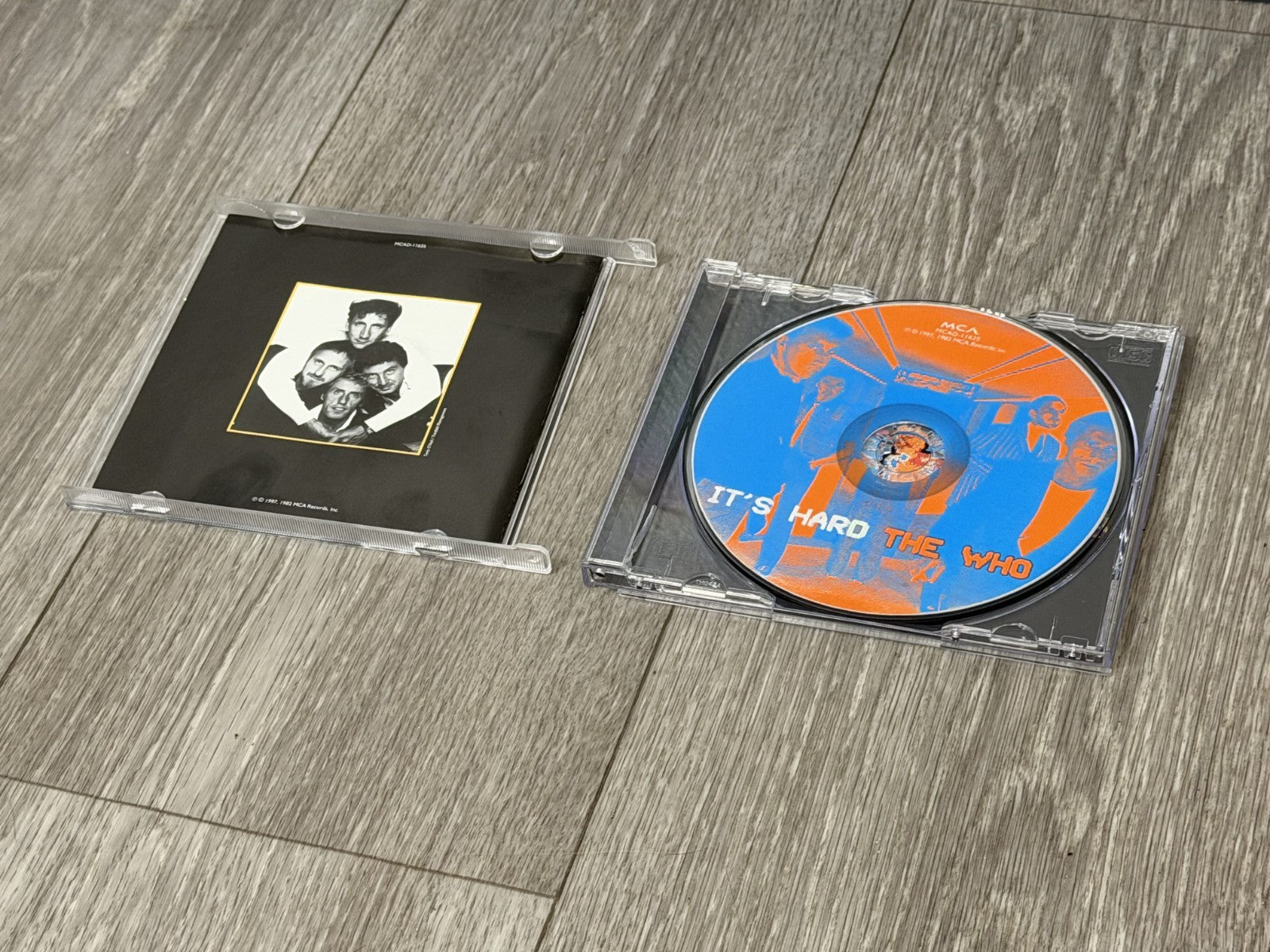 The Who - It's Hard - The Who CD MIVG The Fast Free Shipping - CASE CRACKED