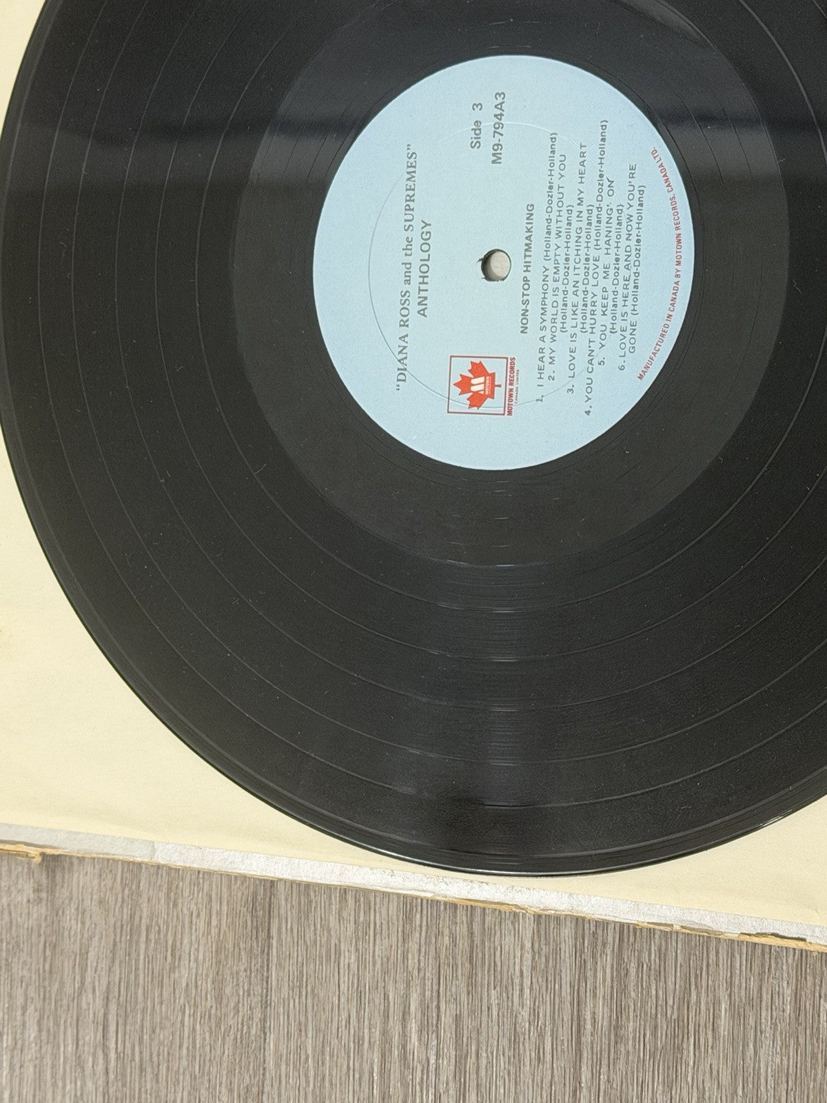 DIANA ROSS AND THE SUPREMES - Anthology (Motown M9 794A3 1974) 3 LP set vinyl